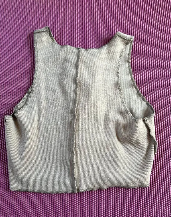 Garage Cropped Tank Top - Image 3