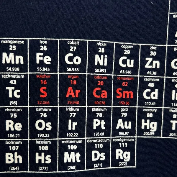 Periodic table of Elements T Shirt Women’s Size Medium Humorous Science Sarcasm - Image 3