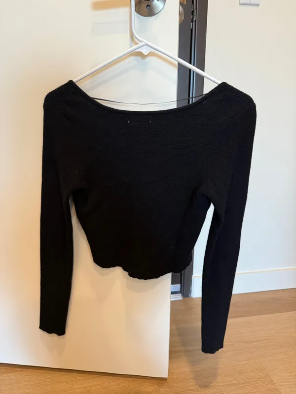 PacSun Cropped Sweater LA Hearts - Image 3