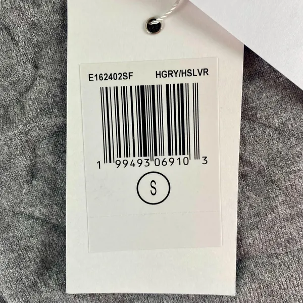 NWT Super Soft Gray White Trim Sweater Vest Top Evolution Size S - Image 3