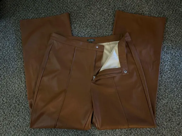 Leather Pants Size 16 - Image 3