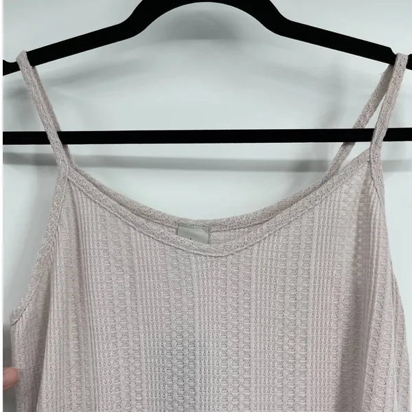Paper Crane Womens Pink Cami Tank Top Sleeveless Spaghetti Strap Size Medium NEW - Image 3