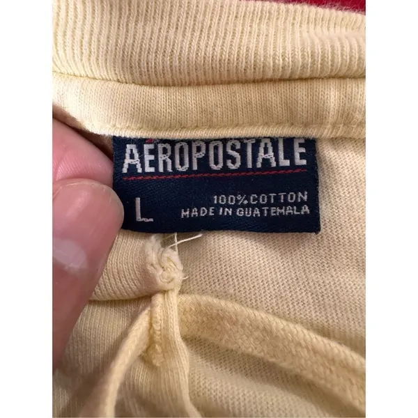 Aeropostal yellow long sleeve top - Image 3