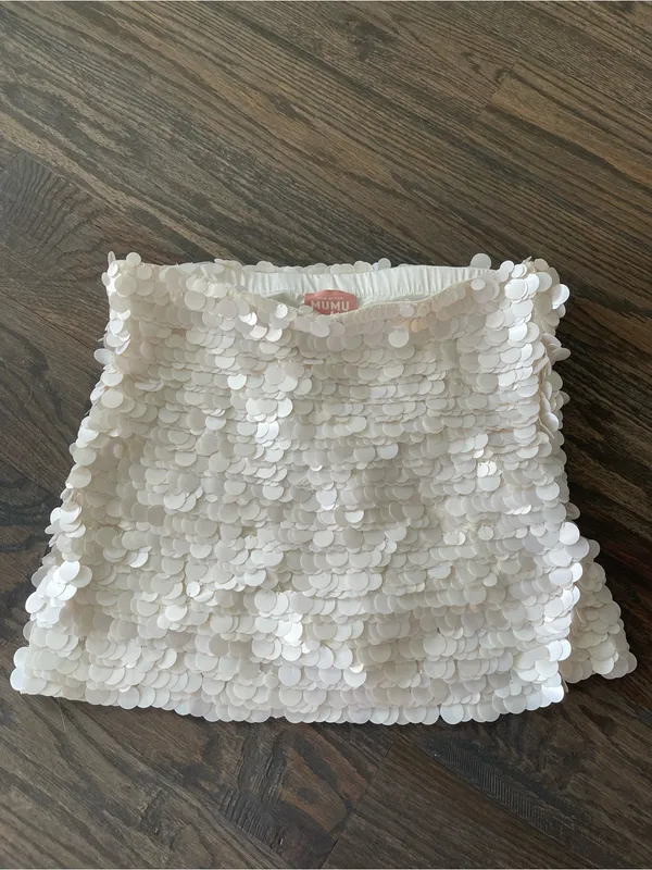 Show Me Your Mumu Izzie Skort Size XL sequin - Image 3