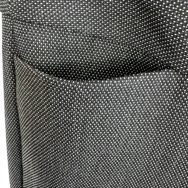 Express Editor Pants Womens 2 Black White Micro Dot Flare Leg Dress Trousers‎ - Image 4