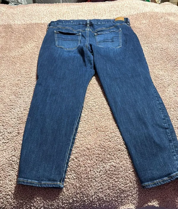 American Eagle skinny jeans size 16 short curvy jeggings - Image 7