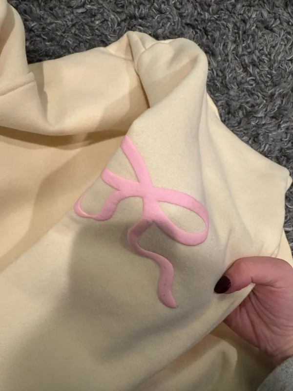 Edikted yellow bow sweatshirt  - Image 3