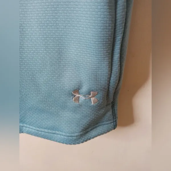 Under Armour AllSeasonGear 1/4 Zip Pullover Sweatshirt Small‎ Blue - Image 13