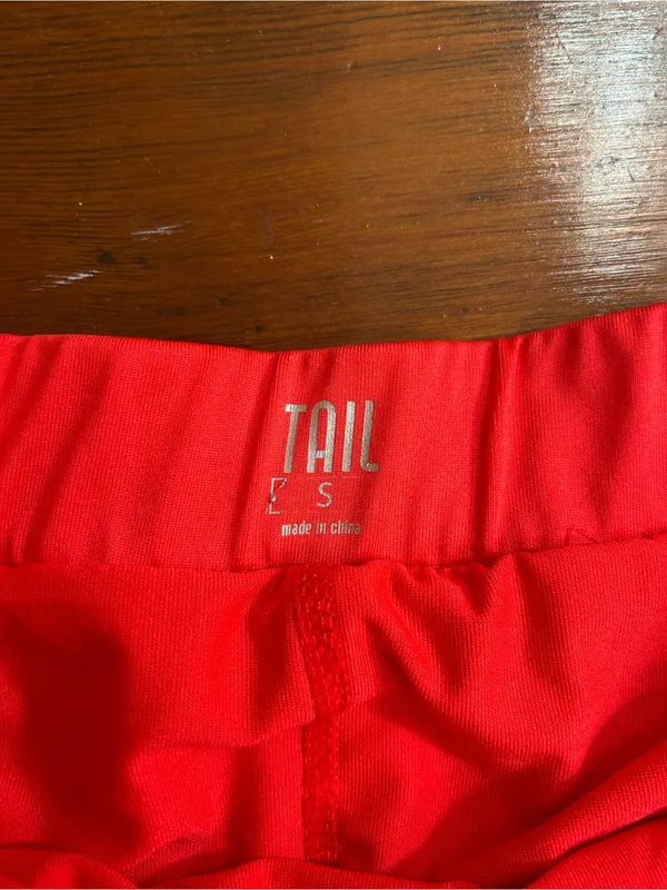 TAIL Women’s 2-Piece Golf & Tennis Outfit Tank Top Skort Set Sz S 👽💛 - Image 8