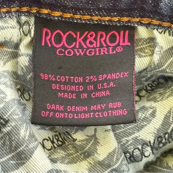 Rock&Roll Mid Rise Bootcut Cowgirl Jeans 27X32 - Image 9