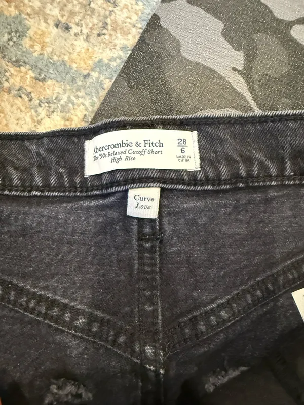 Abercrombie High-Rise Shorts Curve Love - Image 2