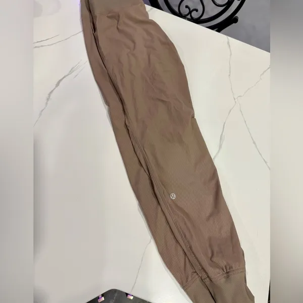 lululemon athletica Brown Ribbed Track Pants - Image 4