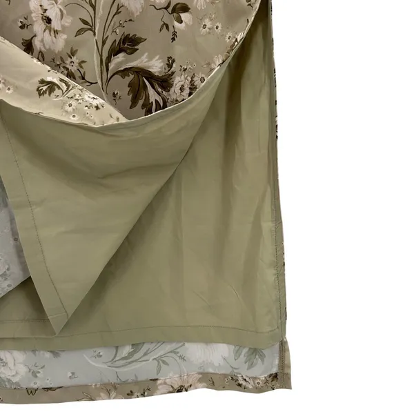 Tiger Mist Sierra Midi Skirt‎ Macro Floral Print Grandmacore Cottage Neutral XS - Image 4