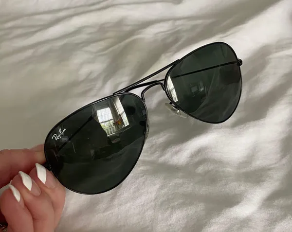 Ray-Ban “Aviator Total Black” Sunglasses - Image 4