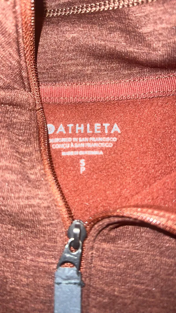 Athleta Quarter Zip Crewneck - Image 3