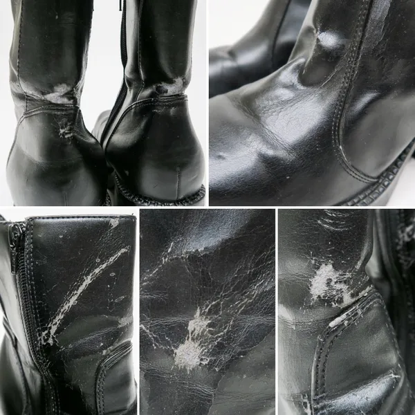 Vintage 90s No Boundaries Black Chunky Heeled Boots - Erin - Image 15