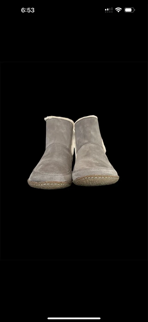 Sorel Nakiska Faux Fur Lined Bootie in Gray , women's size US 10 EU 41 NEW - Image 7