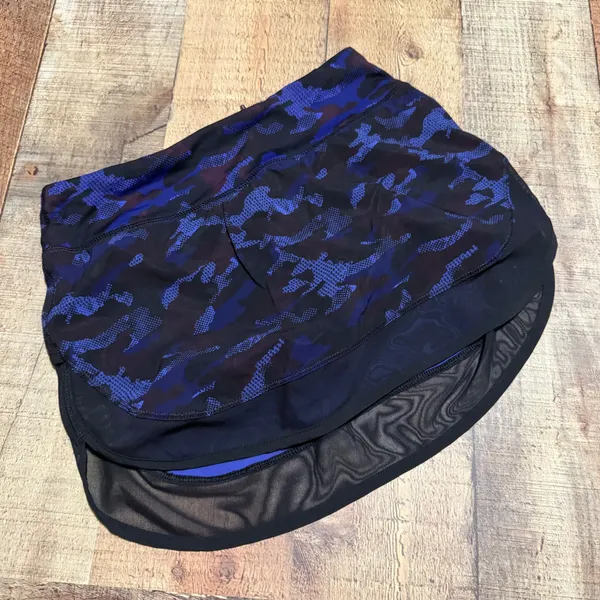 Lululemon Hounds Camo Emperor HottyHot Skort Skirt Sz 2 Run Athletic PocketsMesh - Image 2