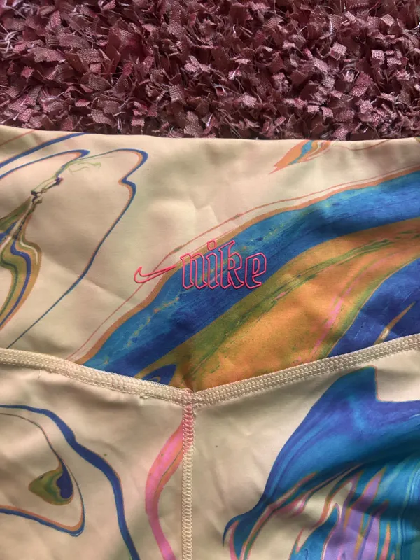 Dri-Fit Nike Leggings Women’s yellow multi color  - Image 3
