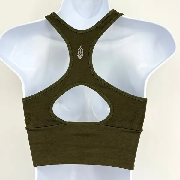 Free People Movement Every Single Time Tank Top Women XS/S Green Yoga Pilates - Image 6