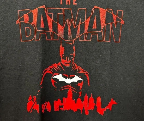 The Batman Matt Reeves DC Cinematic Universe Movie Tee L - Image 2