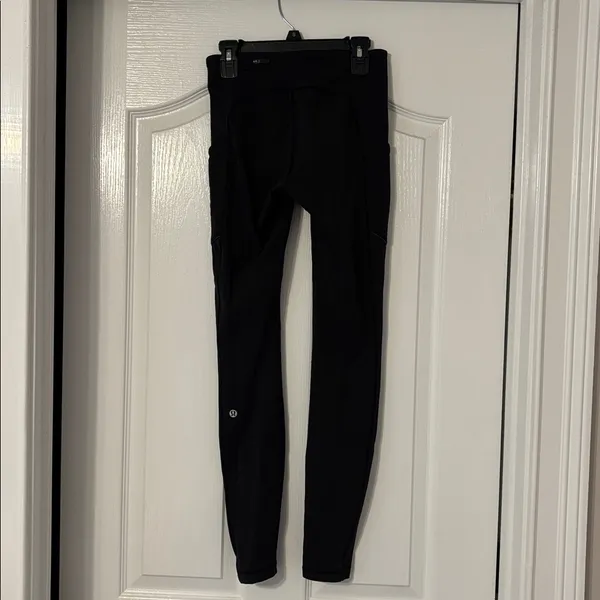 Lululemon Athletica Black High-Waisted Leggings - Image 2