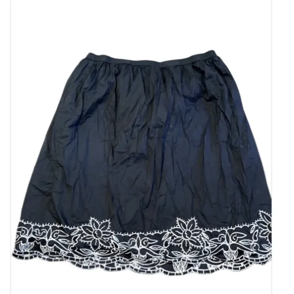 Sag Harbor black skirt size 1X - Image 2