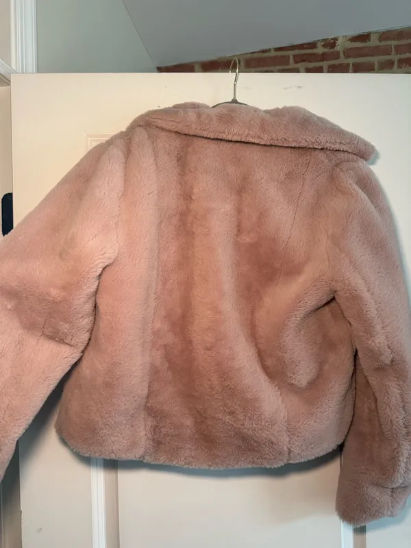 Faux Fur Jacket BLANKNYC Pink - Image 6