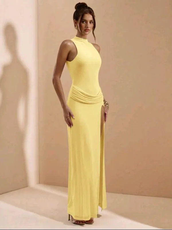 Women’s elegant bodycon maxi dress - Image 2