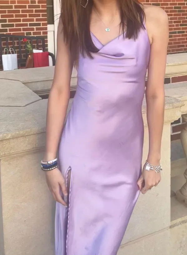 Amazon Satin Slip Dress - Image 5