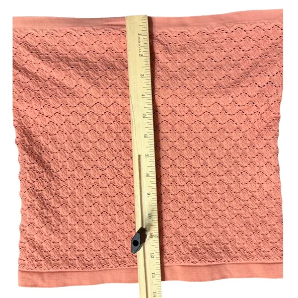 Free People Intimately Seamless Honey Coral Orange Textured Tube Top size M / L - Image 8