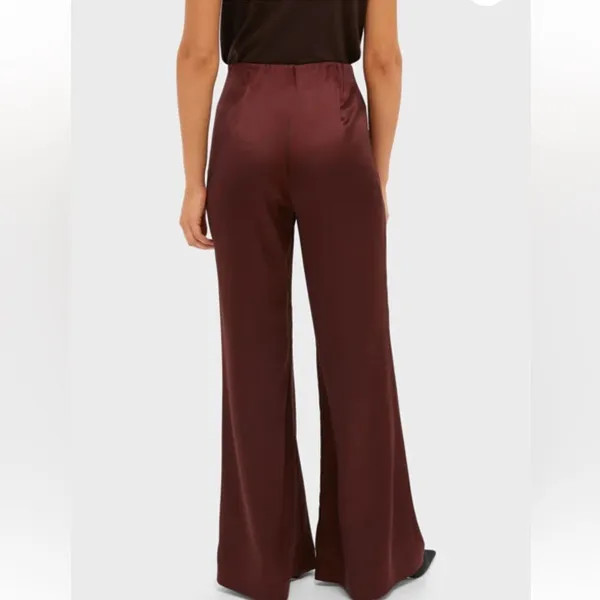 TUCKERNUCK Chocolate Satin Deja Pants S - Image 2