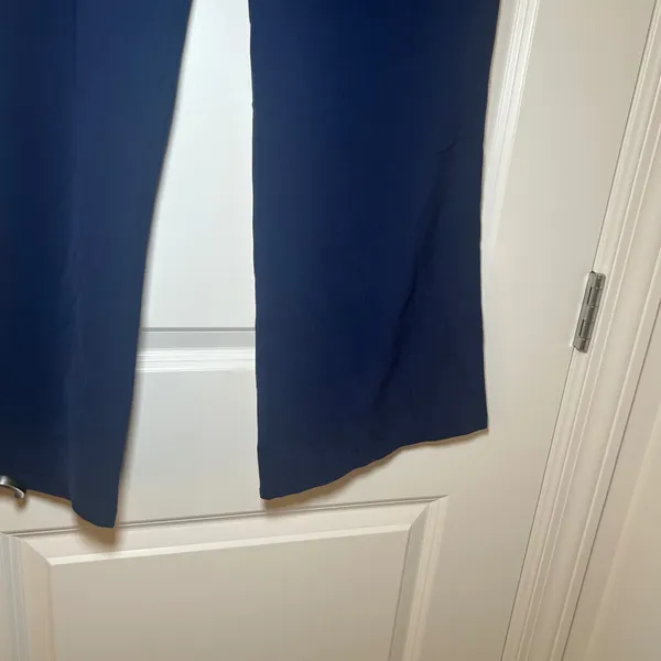 Gap Maternity Navy Blue Wide Leg Versatile Trousers Pants Medium Regular comfy - Image 3
