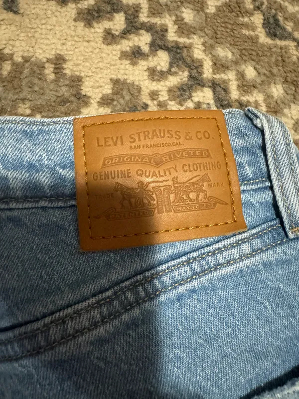 Levi's light wash 70s High Flare Jeans - Image 6