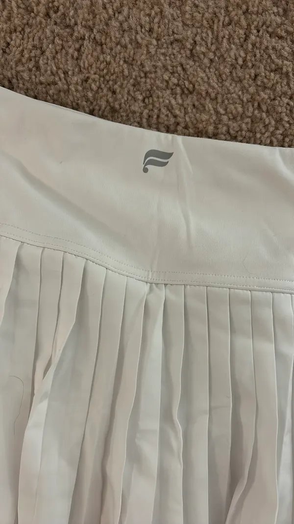Fabletics White Tennis Skirt - Image 3