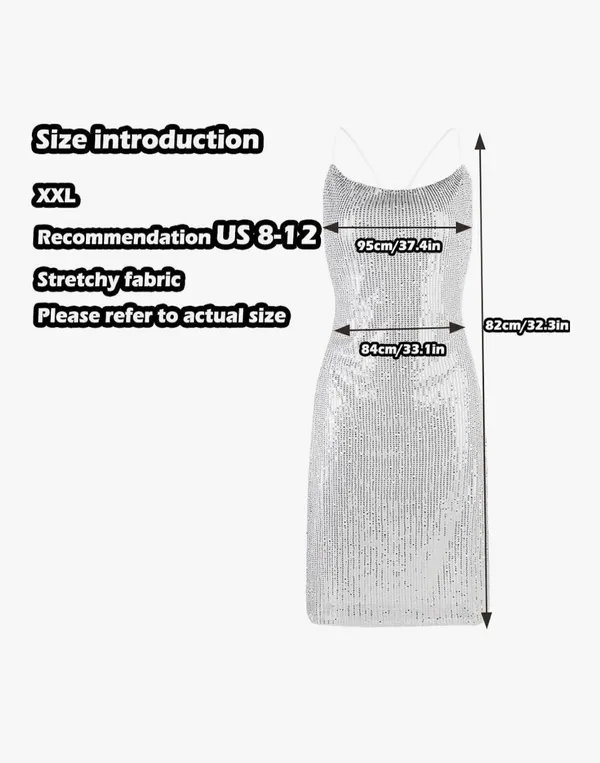 Gold sparkle dresses - Image 4