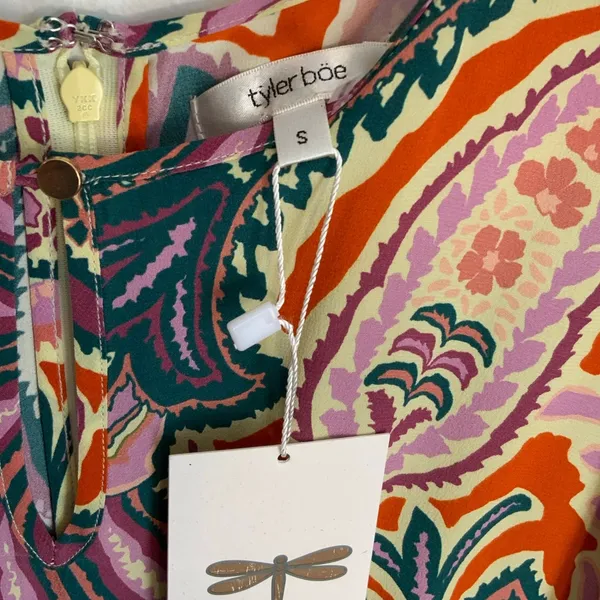 Tyler Boe Silk Midi‎ dress NWT size small $229 - Image 2