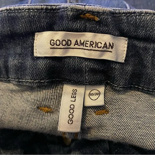 Good American Good Legs Side Stripe Skinny Jean 10/30 - Image 3