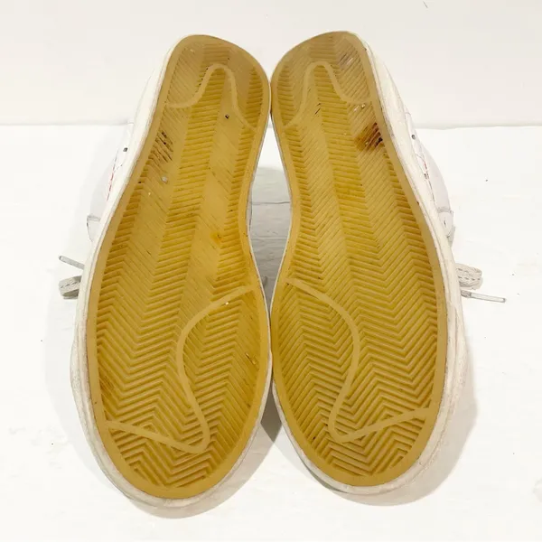 Nike Size 8 Blazer Mid 77 DX2350-100 White Leather Sneaker‎ - Image 7