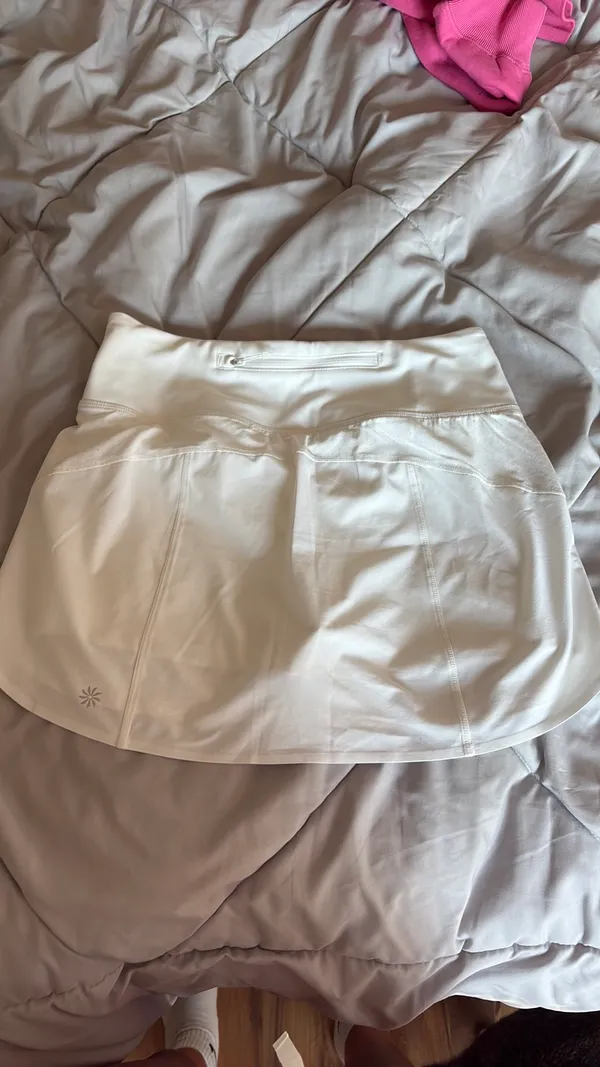 White Athleta Run With it 14” Skort - Image 6