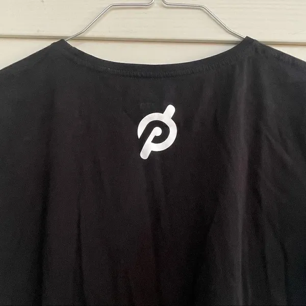 ‎Peloton Black Logo Century Shirt Womens Size Medium - Image 2