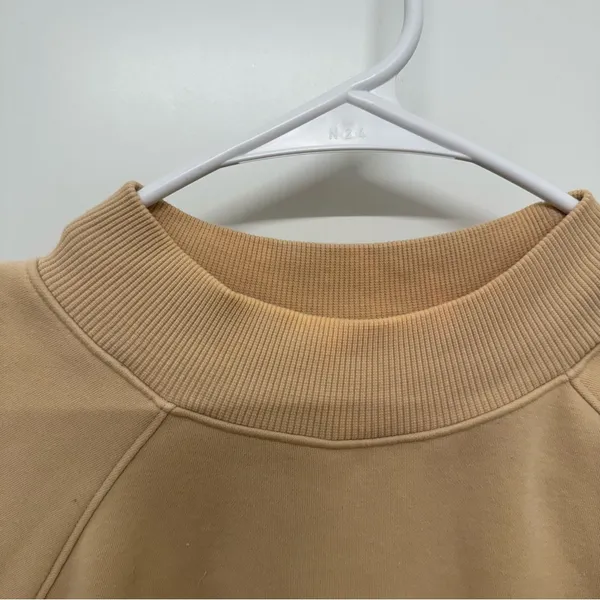 Fabletics Tan Crewneck Sweatshirt - Image 2