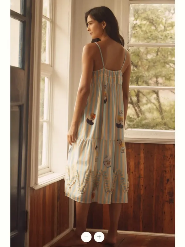 Anthropologie Nay Bellamy x LyreBird Midi Nap Dress - Image 2