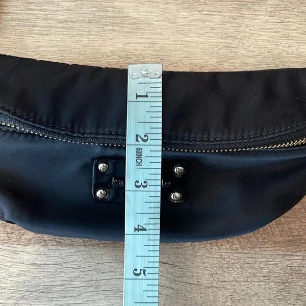Kate Spade Nylon Fanny Waist‎ Belt Back Crossbody Small Black - Image 7