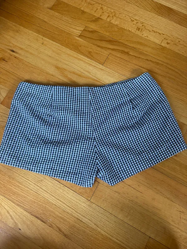 Princess Polly Gingham Micro Shorts - Image 6
