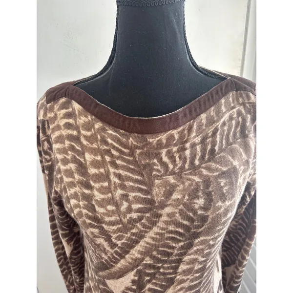 Lauren Ralph Lauren‎ Silk Cashmere Blend Sweater Dress Medium layered cabincore - Image 3