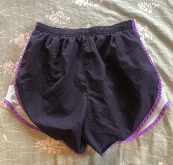 Purple Dri-Fit Athletic Running Shorts - Image 2