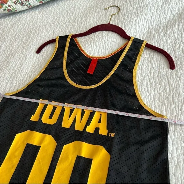 ✨ Kadyluxe Collection Black Iowa Hawkeyes Basketball‎ Jersey #00 Medium - Image 8