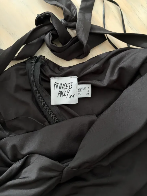 Princess Polly Black Mini Dress - Image 3