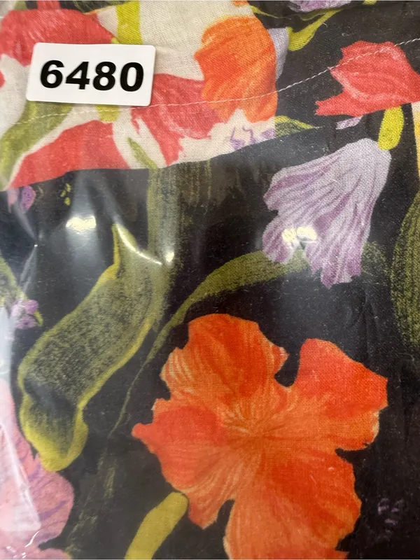 Anthropologie‎ x Yukiko Noritake floral one sleeve mini shift dress size xxsp - Image 11
